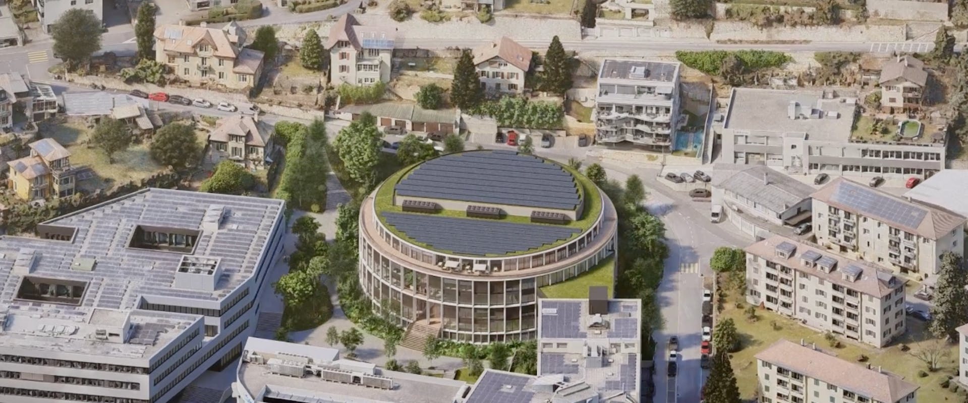New building for CSEM in JD7, Neuchâtel: La Pendule