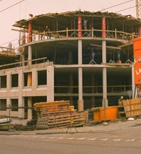 The new CSEM building in Neuchâtel is under construction