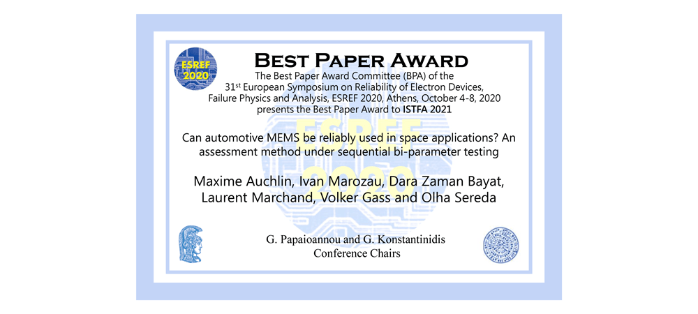 Best Paper Award