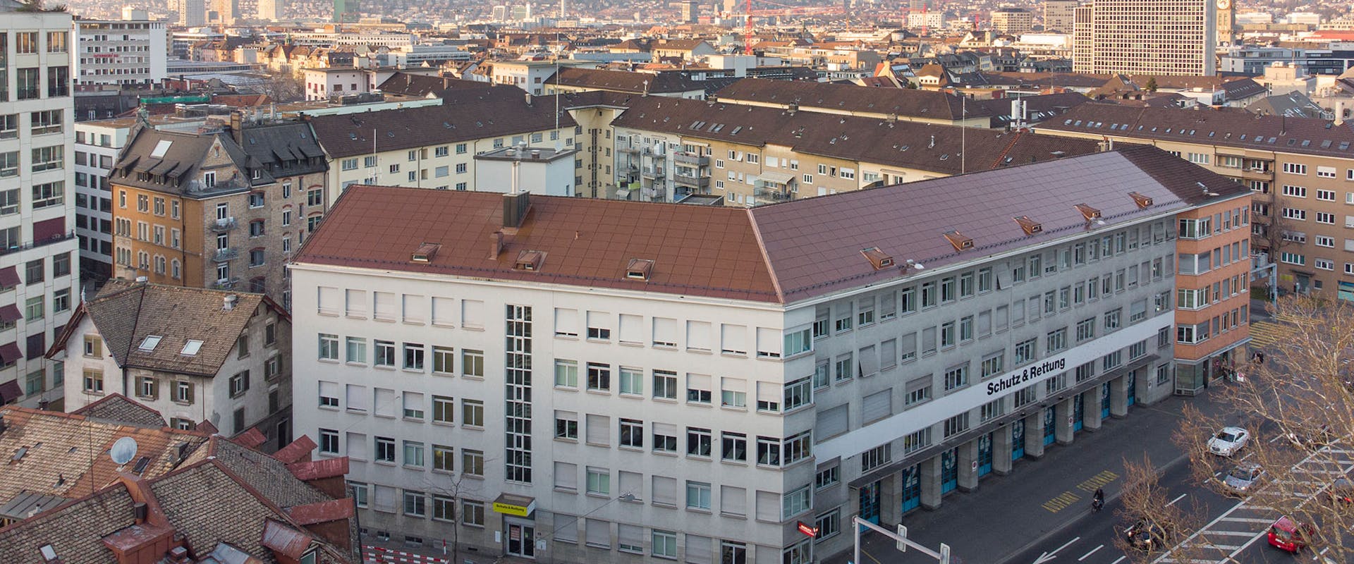 Building in Zürich with CSEM solar panels