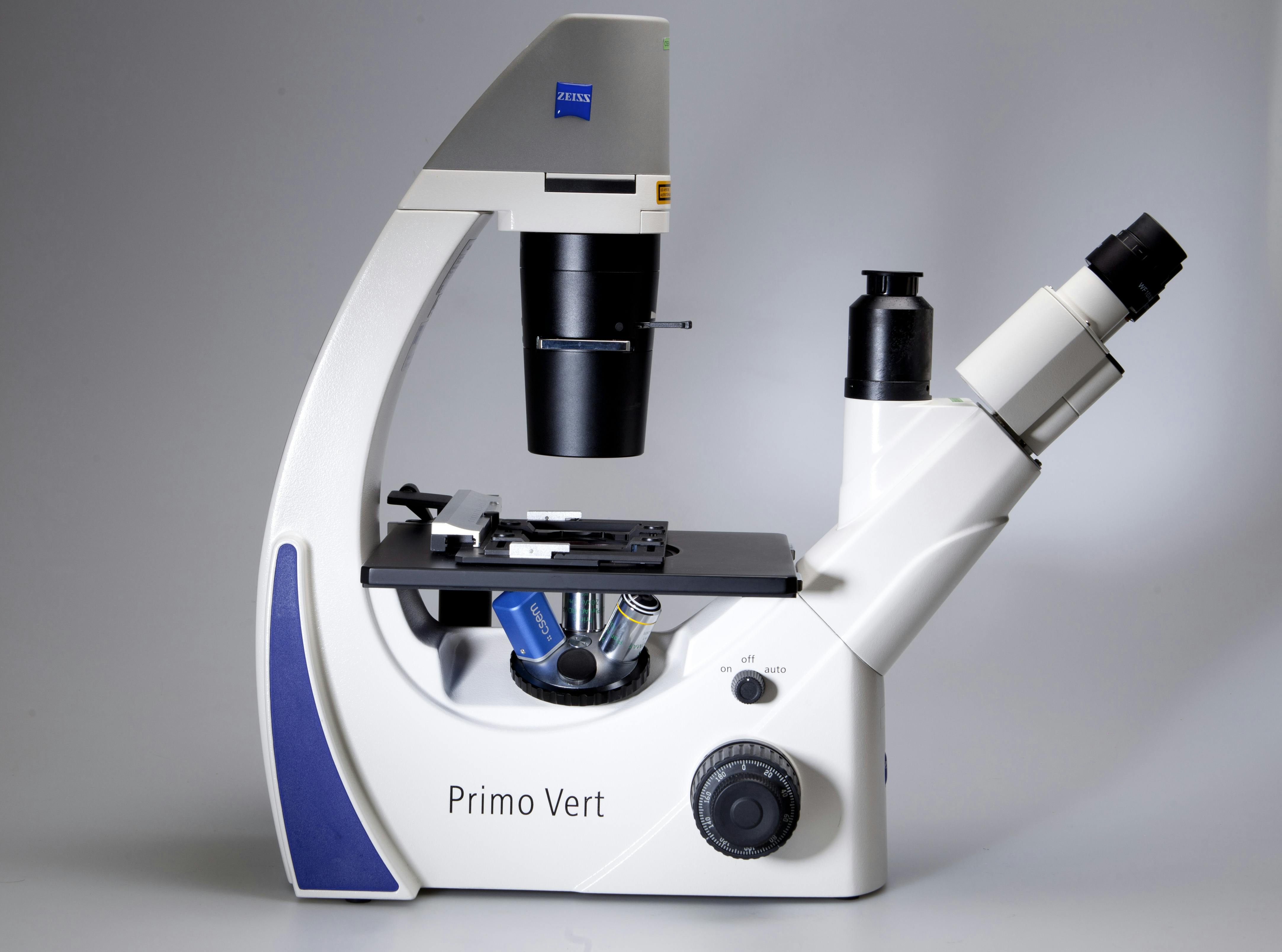 DEMOX reader can be directly mounted on most of microscopes that are regularly used in biology.