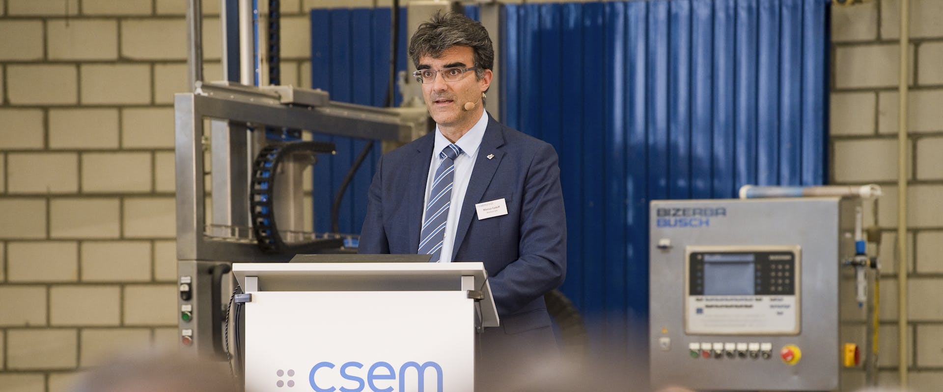 Philipp Schmid, Leiter Robotics & Automation, CSEM