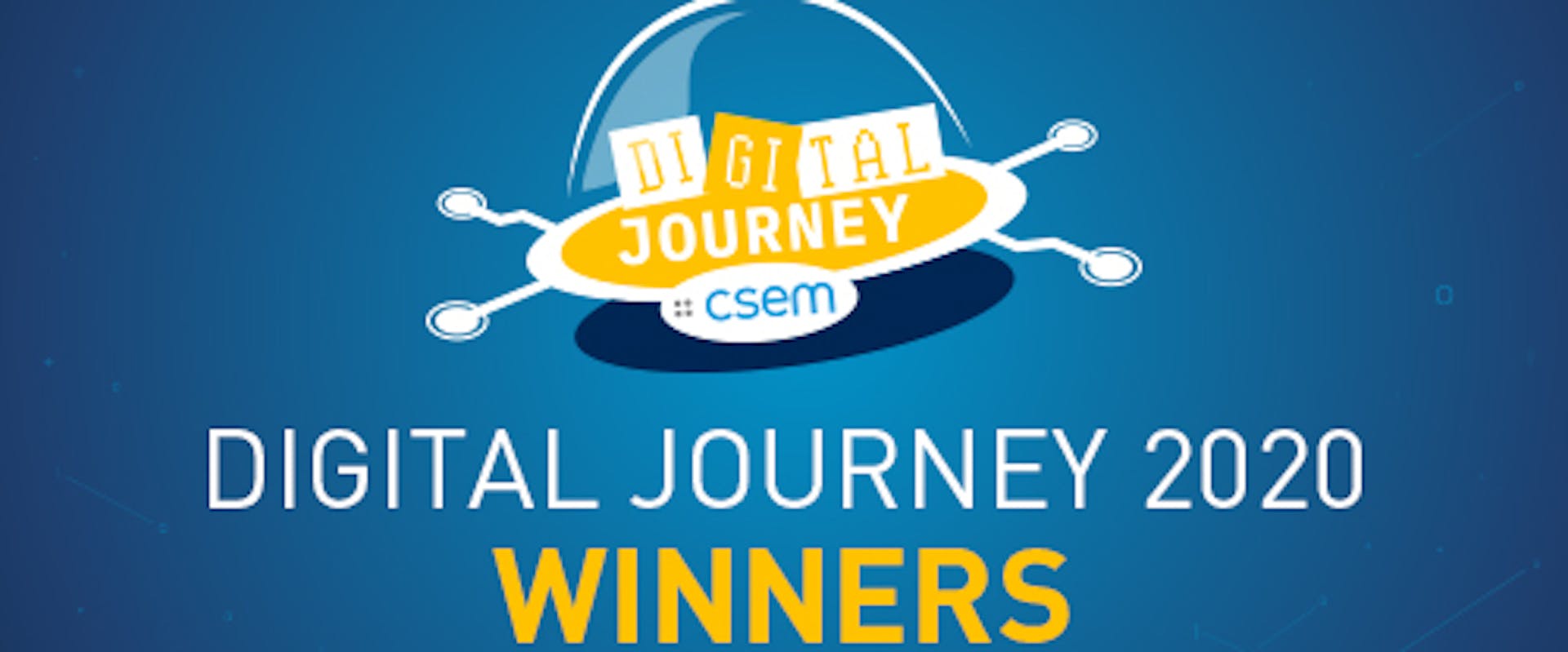 Winners 2020 CSEM Digital Journey
