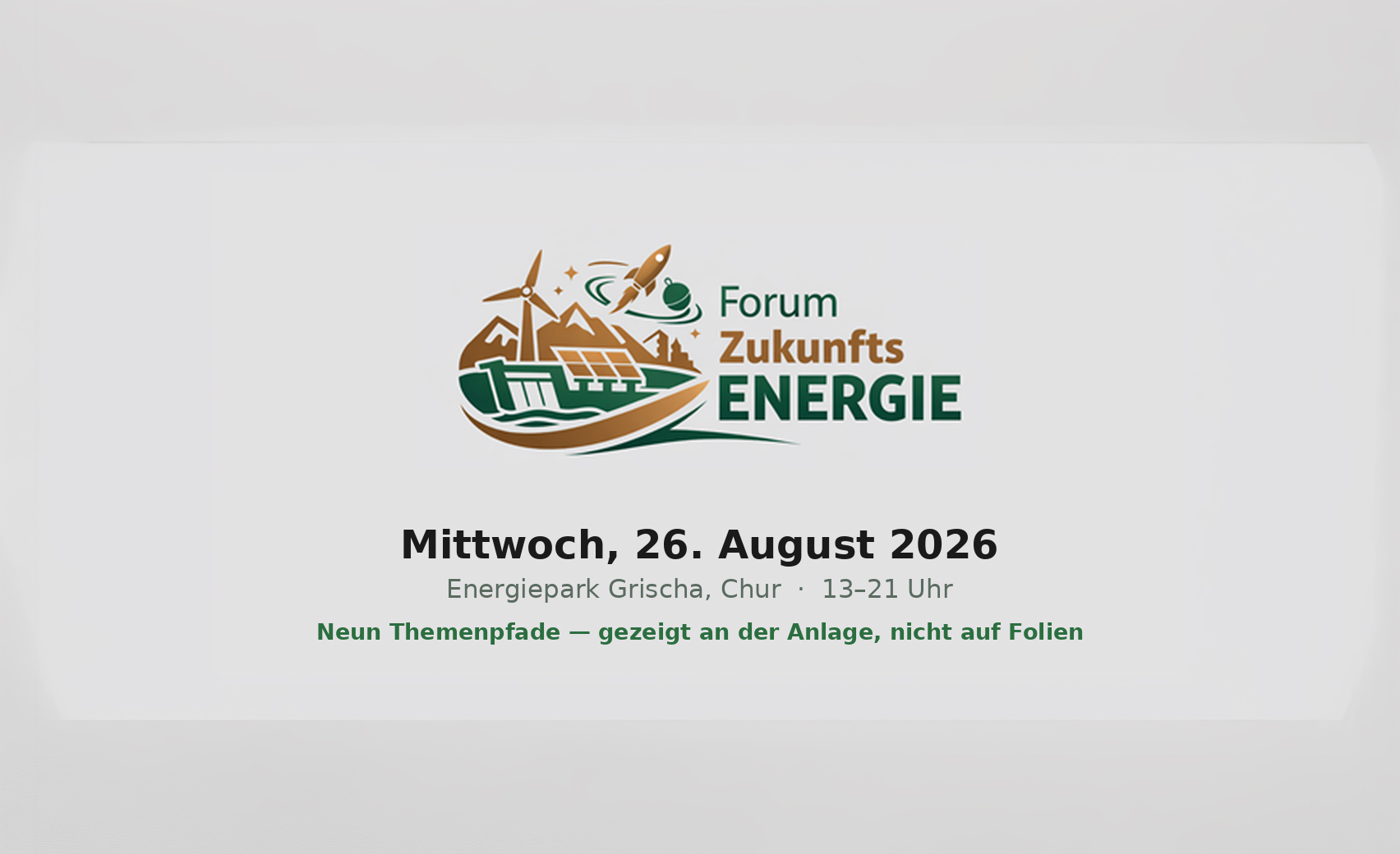 Banner Forum Zukunfts Energie 2026