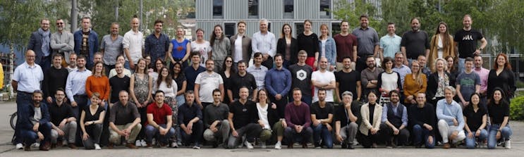 Group of CSEM employees working in the field of Tools for Life Sciences