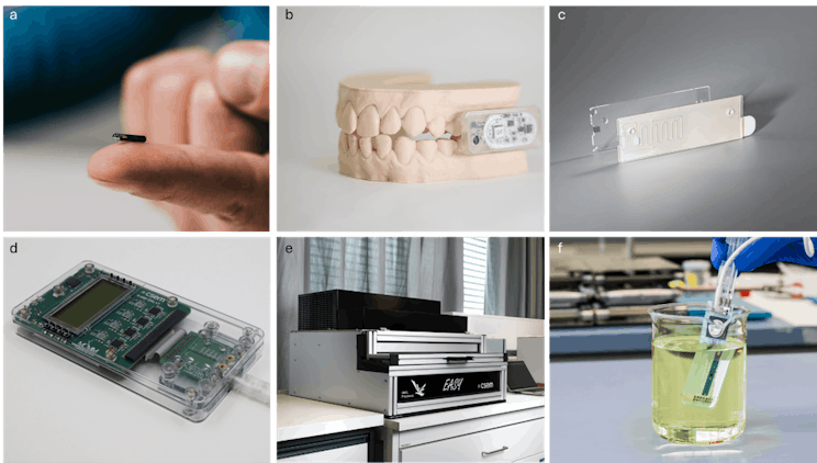 Four pictures with recent technologies developed by CSEM for its customers