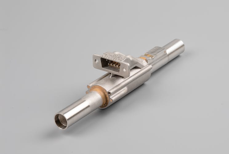 Photo of a pipe used in the AHEAD Heater Pipe System