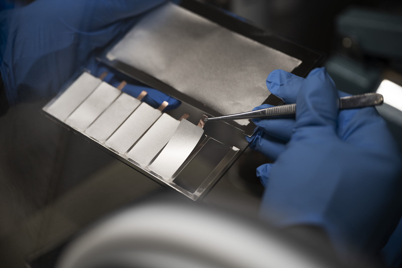 Lithium-metal anodes ready for pouch cell integration.