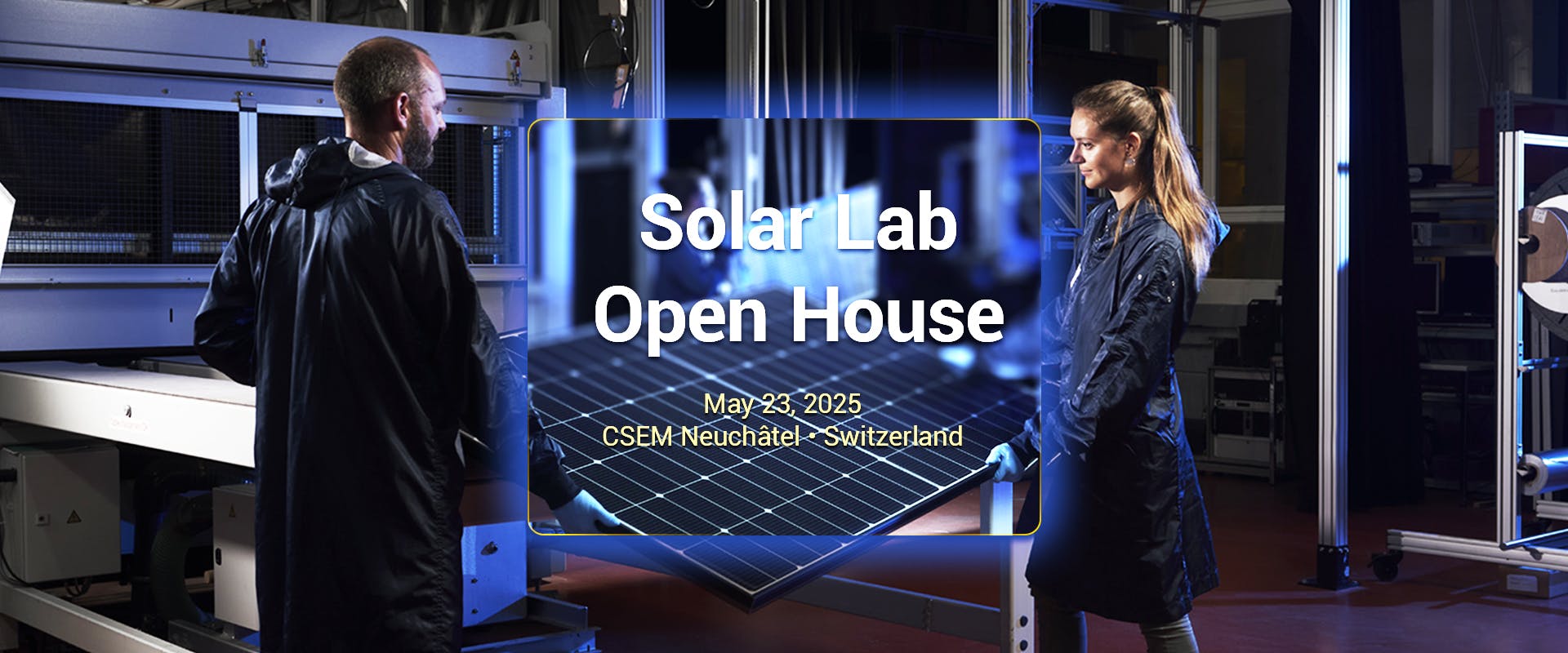 CSEM Solar Lab Open House