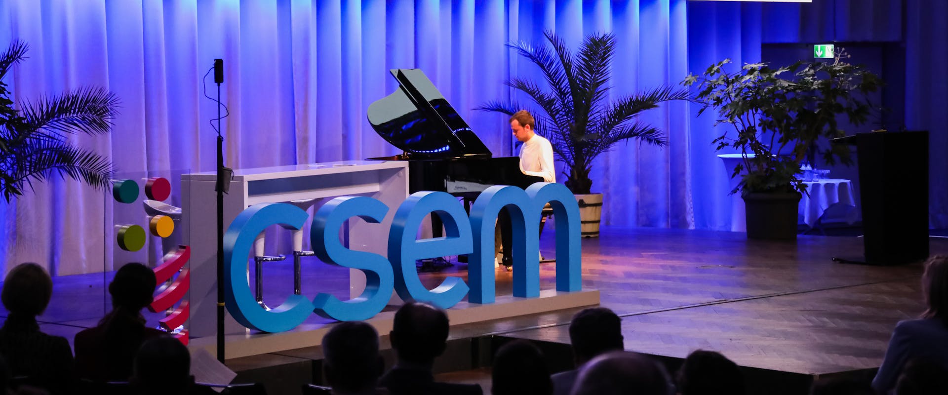 Celebration of CSEM’s 40th anniversary at the Kursaal in Bern