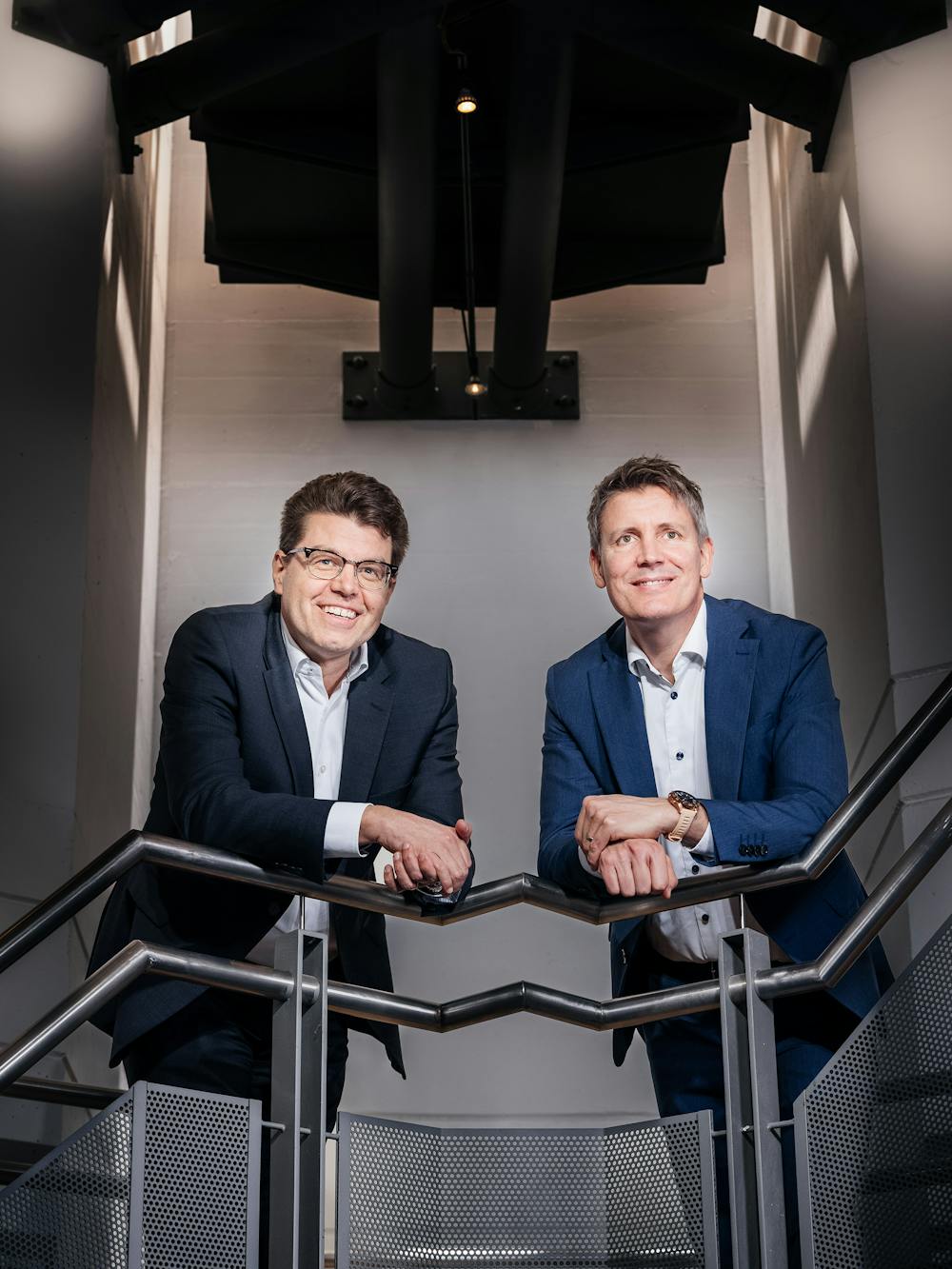 Andreas Rickenbacher und Alexandre Pauchard