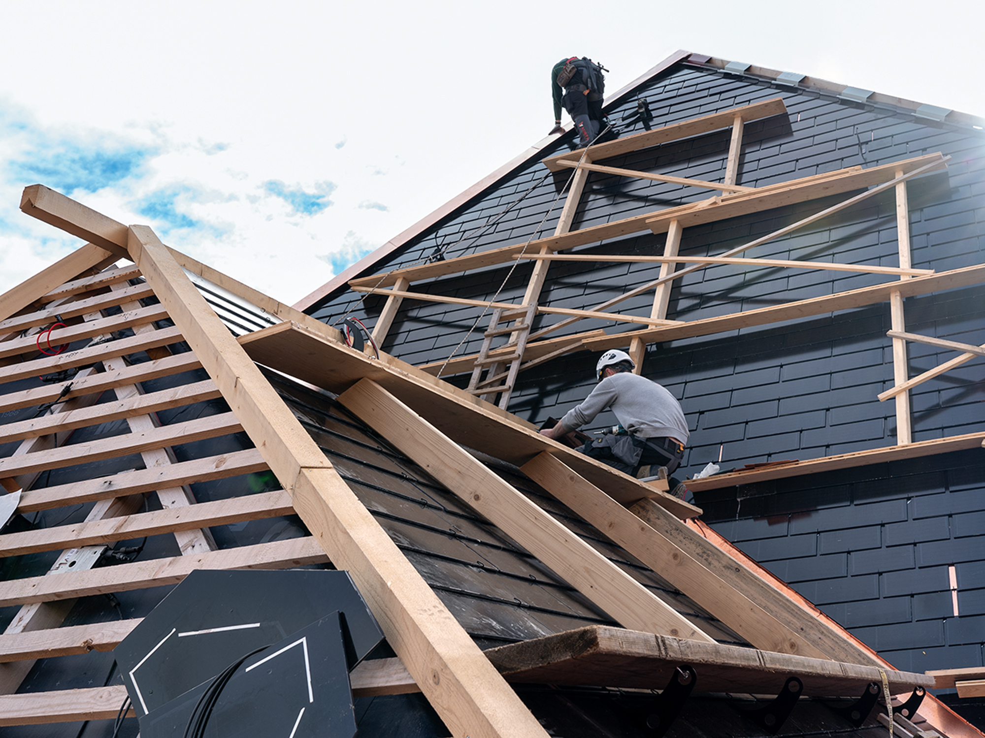 Neue Generation von Solardachziegeln von Freesuns