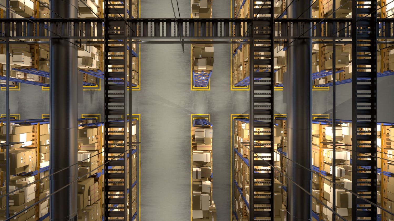 Example of indoor asset tracking