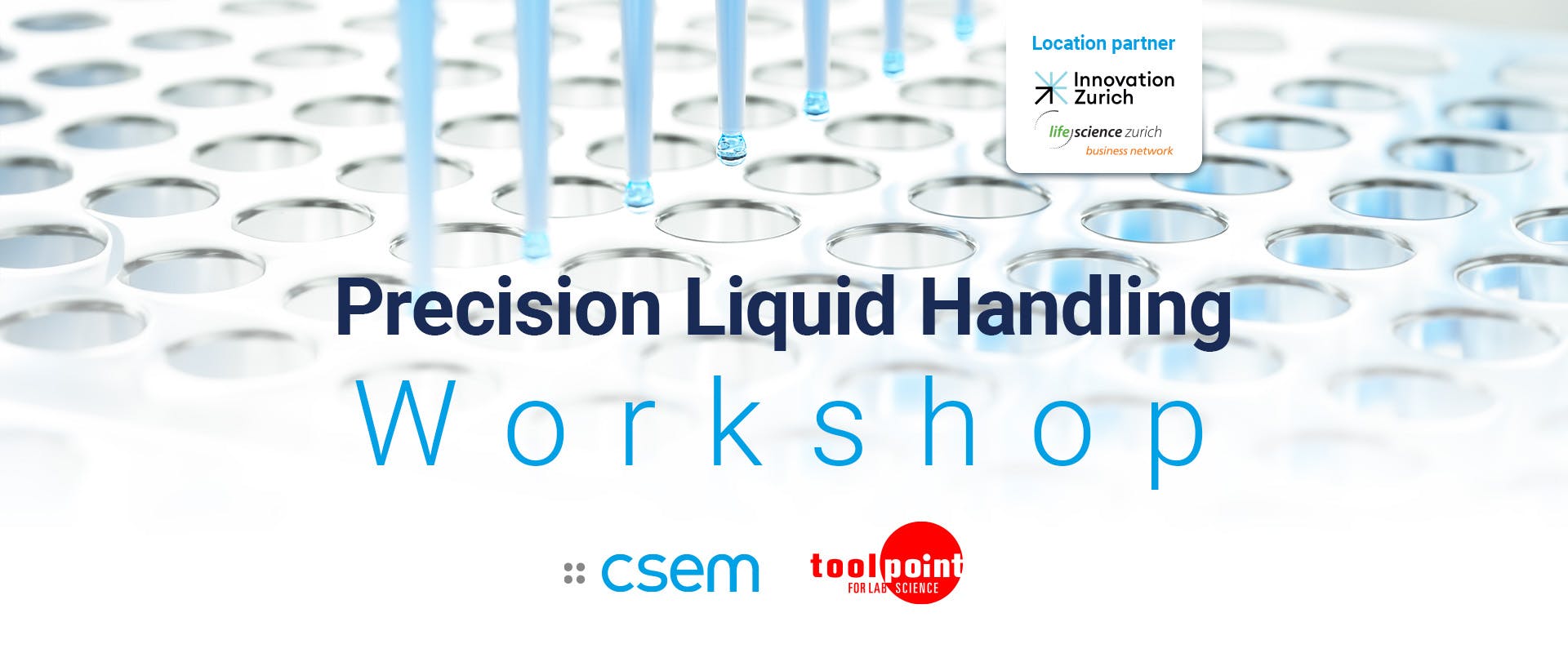 Banner Precision liquid handling event