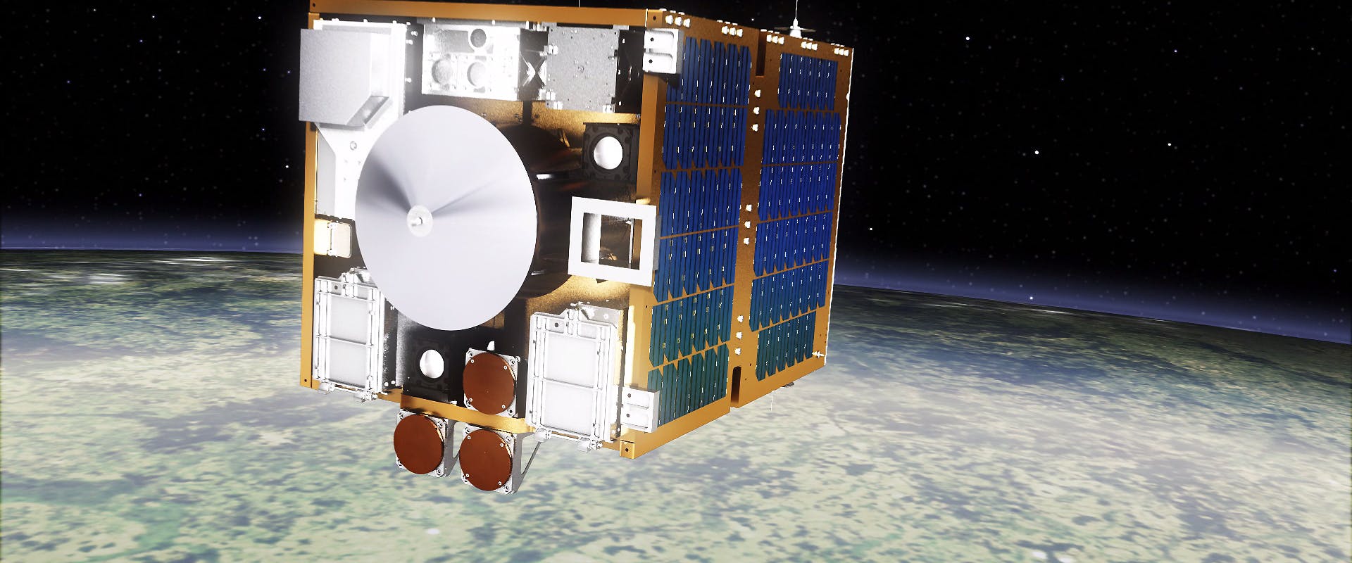 The RemoveDEBRIS satellite