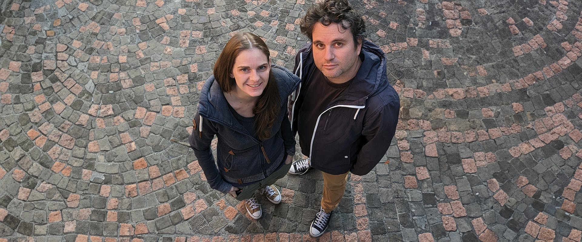 Ekio founders Mathilde and Bastien