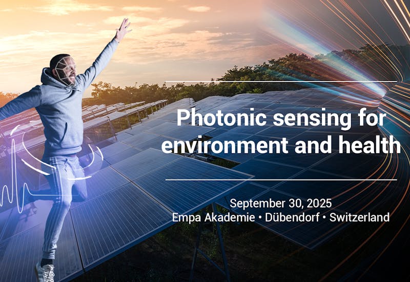 Banner of the event "Photonics Sensors"
