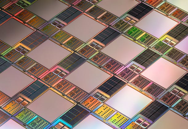 A view onto the Swissmodics Chip