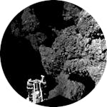 Philae selfie on Churyumov-Gerasimenko