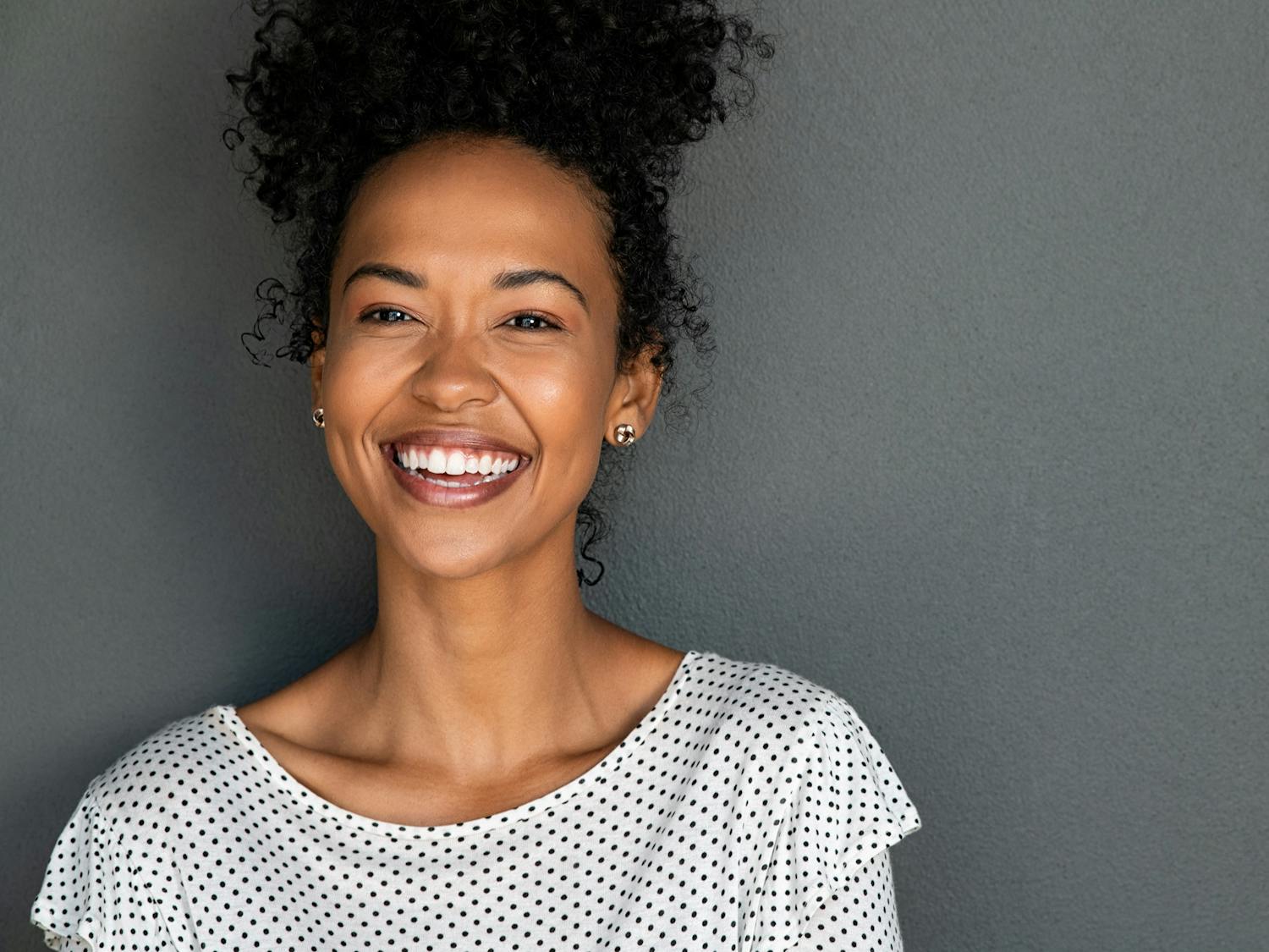 Smiling woman