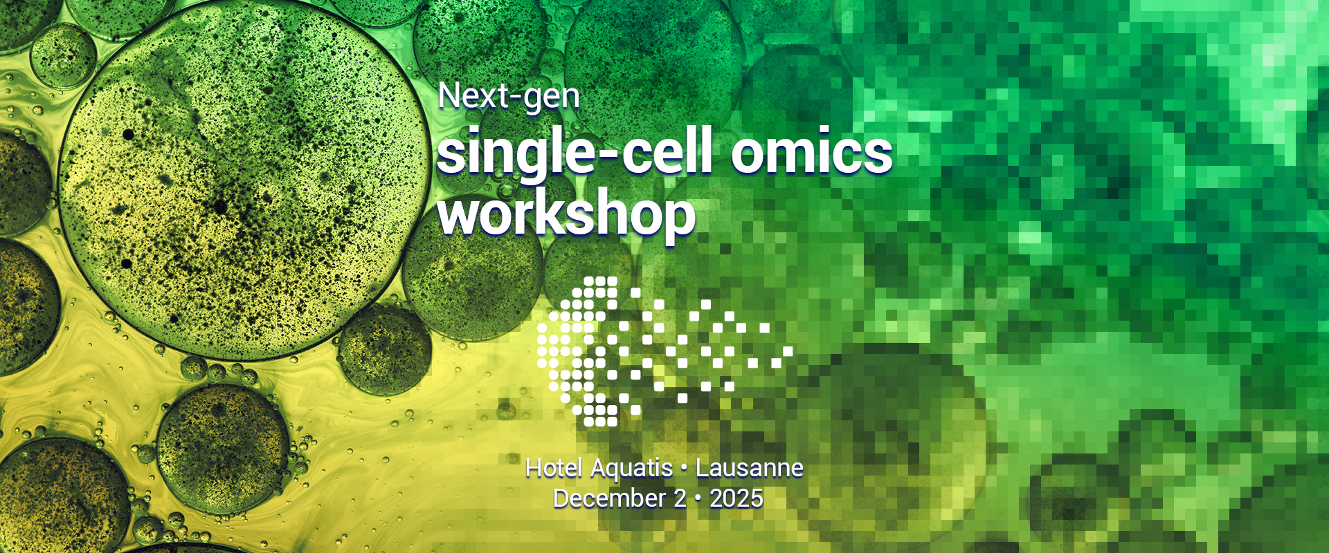 Banner Next-gen single-cell omics workshop 2025