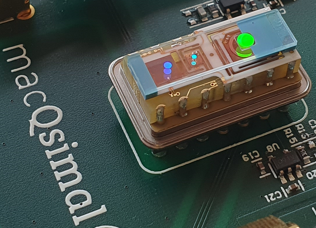 Miniature atomic clock designed and tested at CSEM , subjected to thermal, mechanical, and radiation stress testing for space-readiness validation.