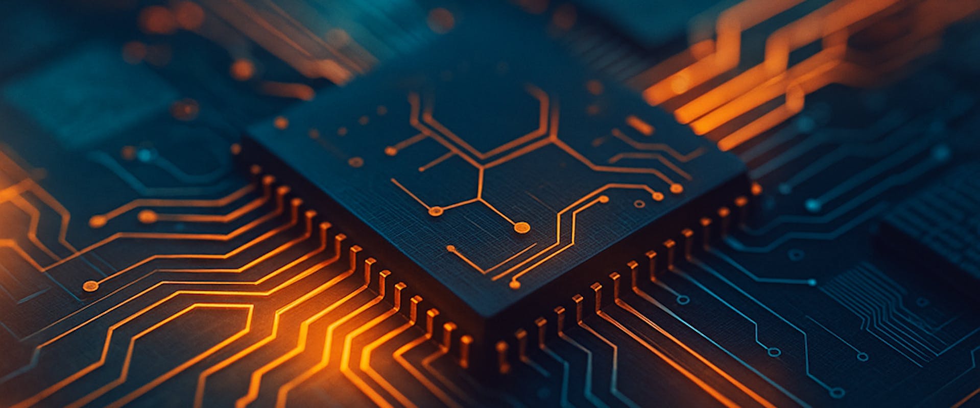 Abstract image of PFAS in semiconductors manufacturing