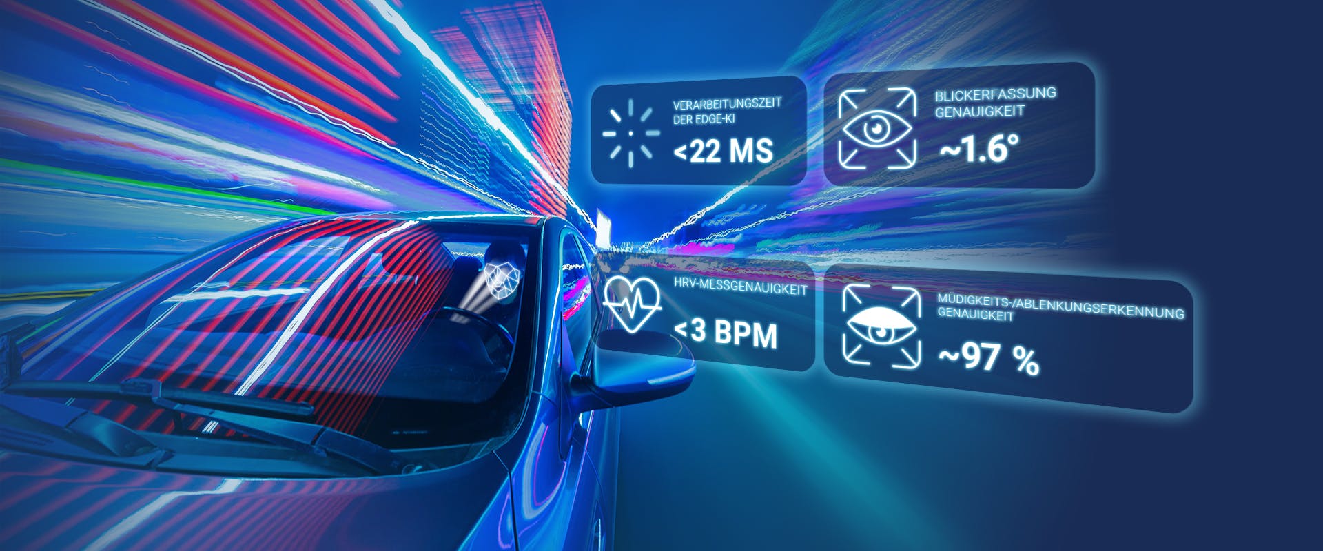 Abstraktes DriverCheck-Bild mit Daten