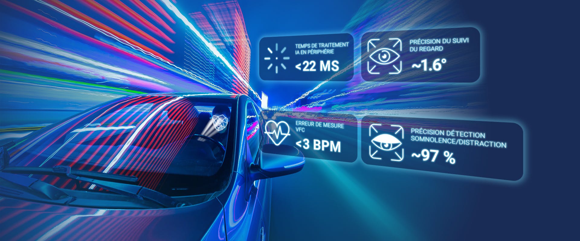 DriverCheck image abstraite avec données