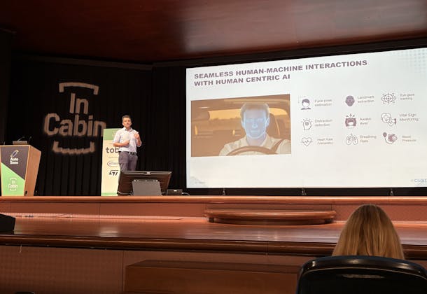 Presentation of DriverCheck during InCabin Fair in Barcelona