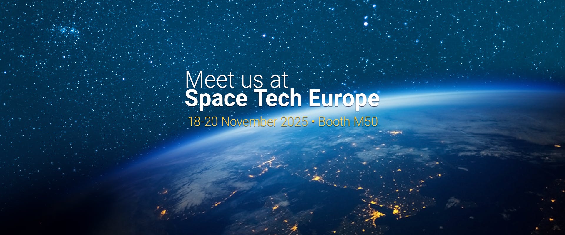 Banner Space Tech Europe 2025