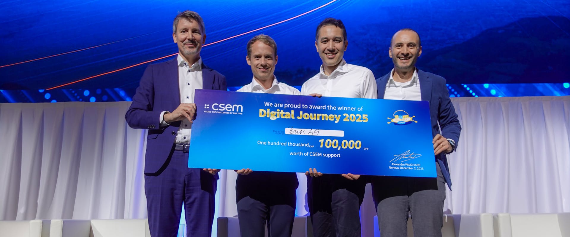 Digital Journey 2025 winner_BUSS