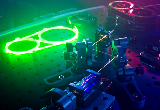 Laboratory prototype of an optical clock