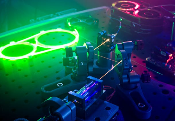 Laboratory prototype of an optical clock