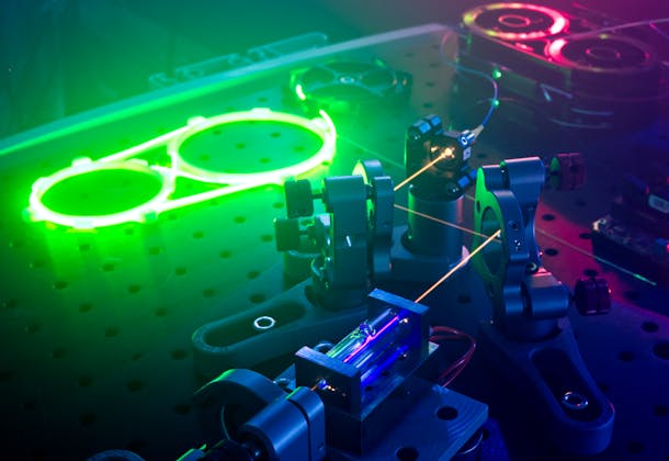 Laboratory prototype of an optical clock