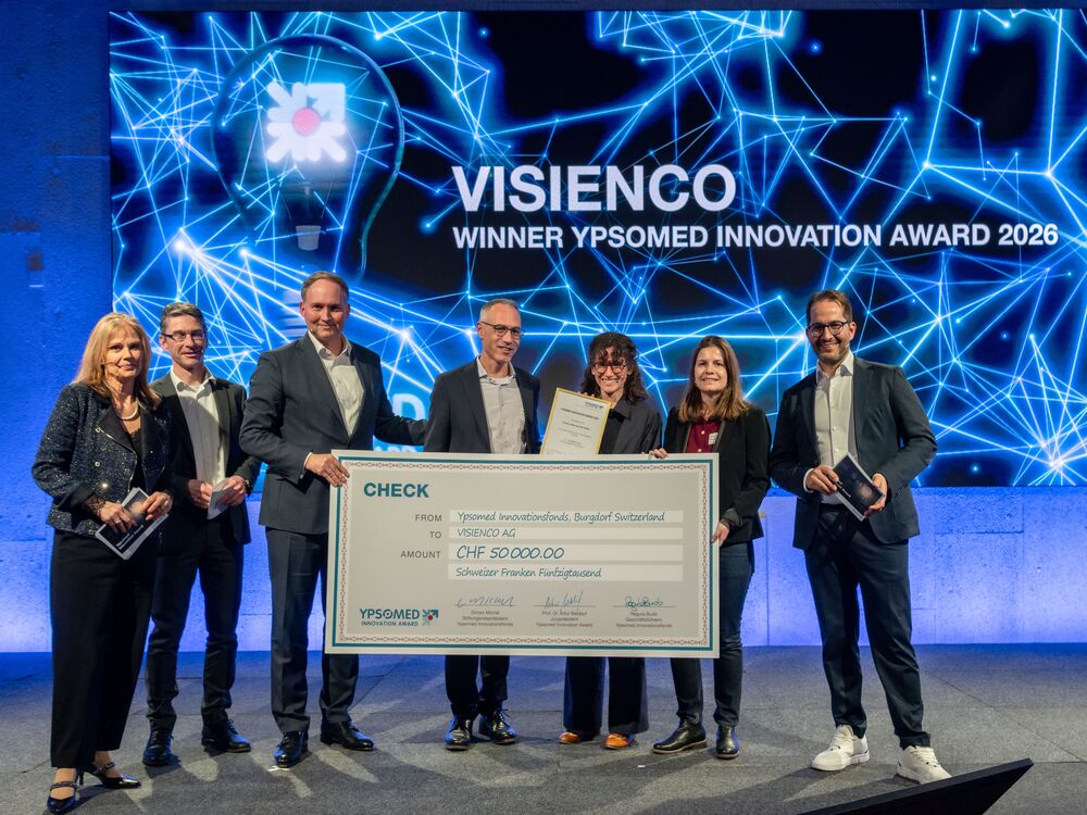 Visienco wins 1st place at Ypsomed Innovation Award 2026 Ceremony