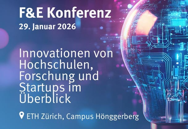 Banner for the F&E Konferenz Jan. 29, 2026