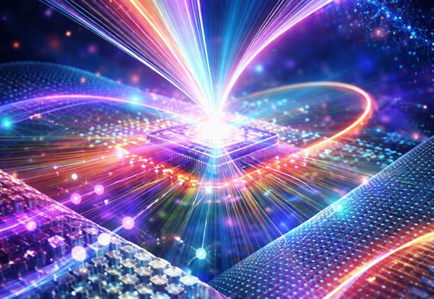 Abstract illustration of Nano Optics