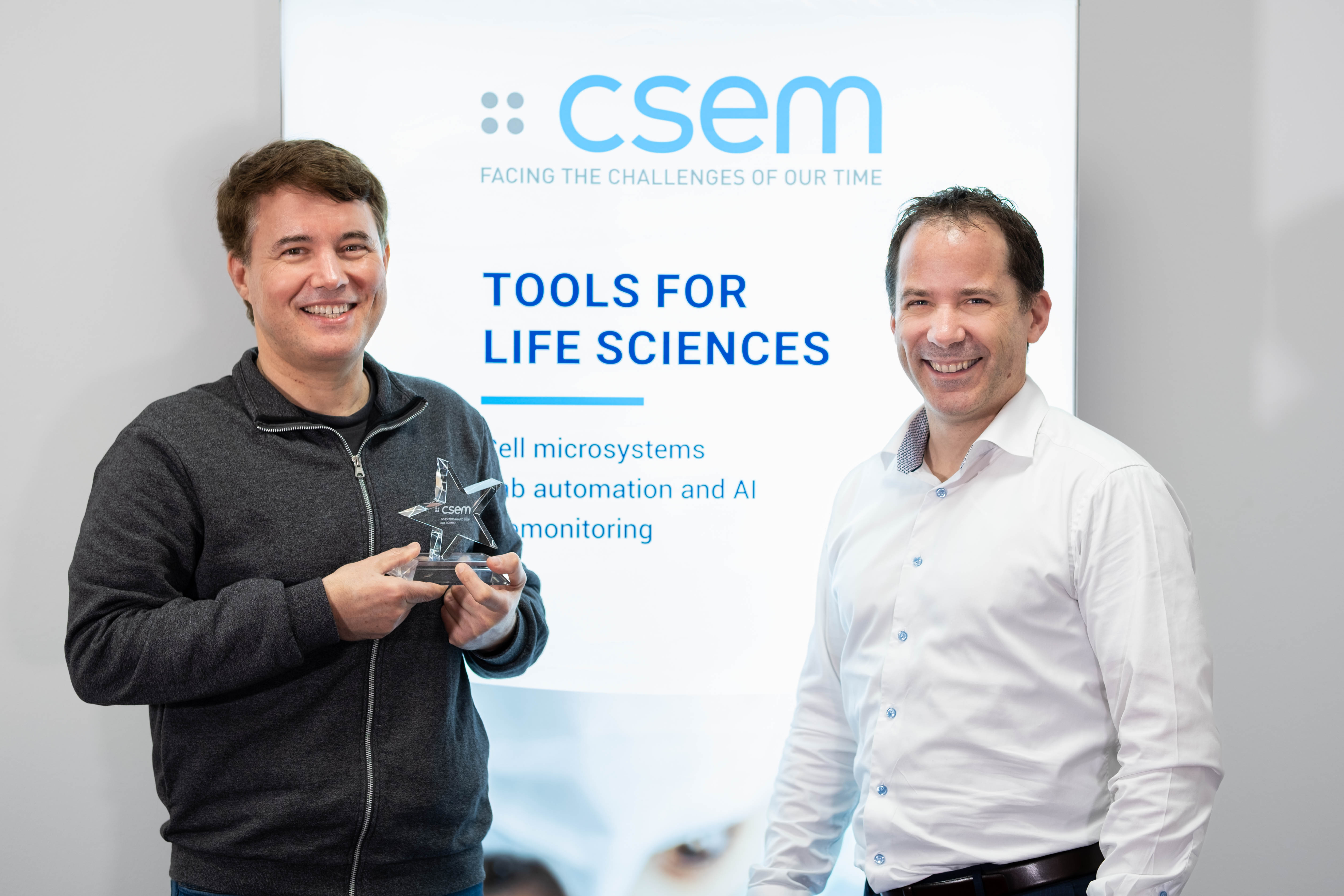 Noa Schmid and Vincent Revol