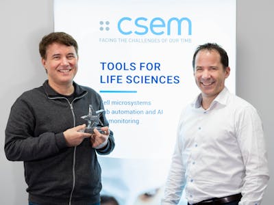 Noa Schmid and Vincent Revol