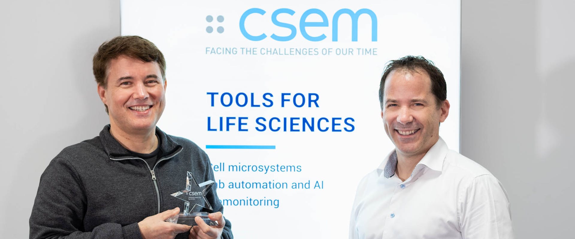 Noa Schmid and Vincent Revol