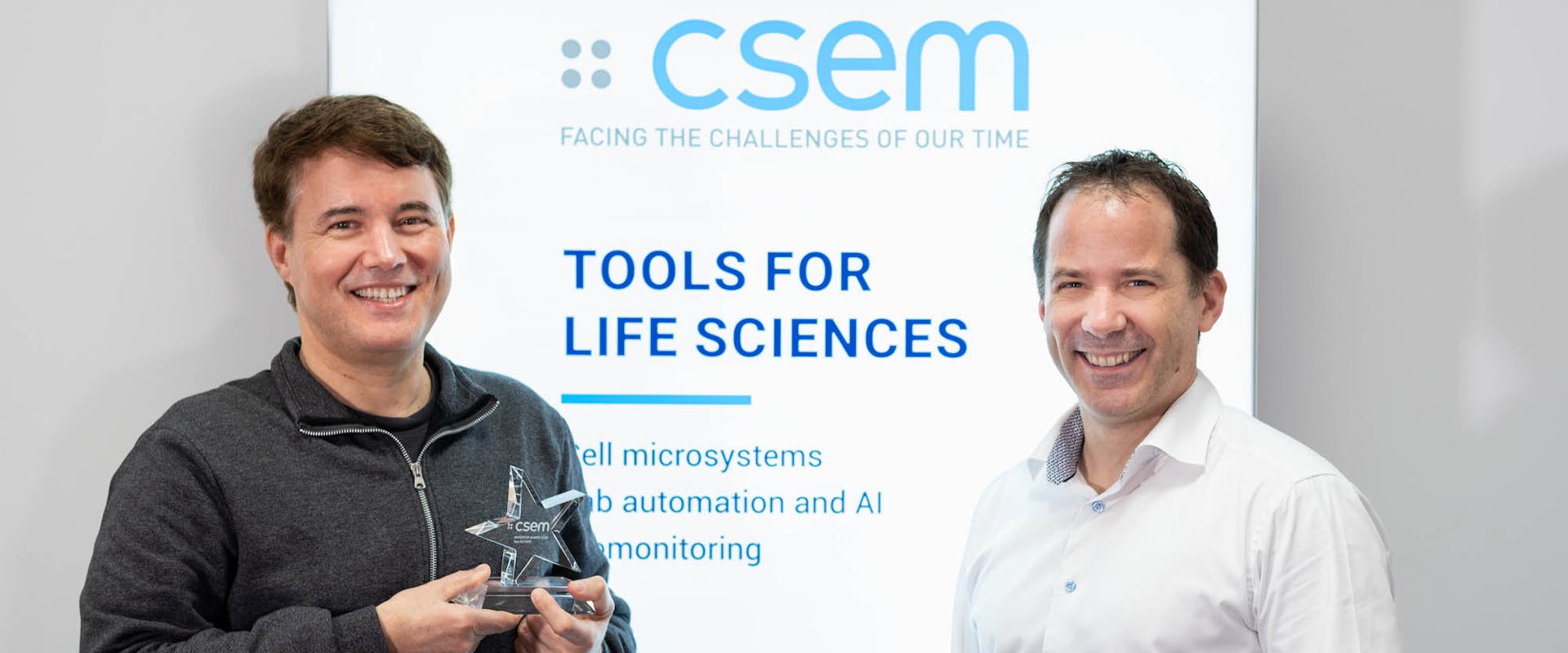 Noa Schmid and Vincent Revol