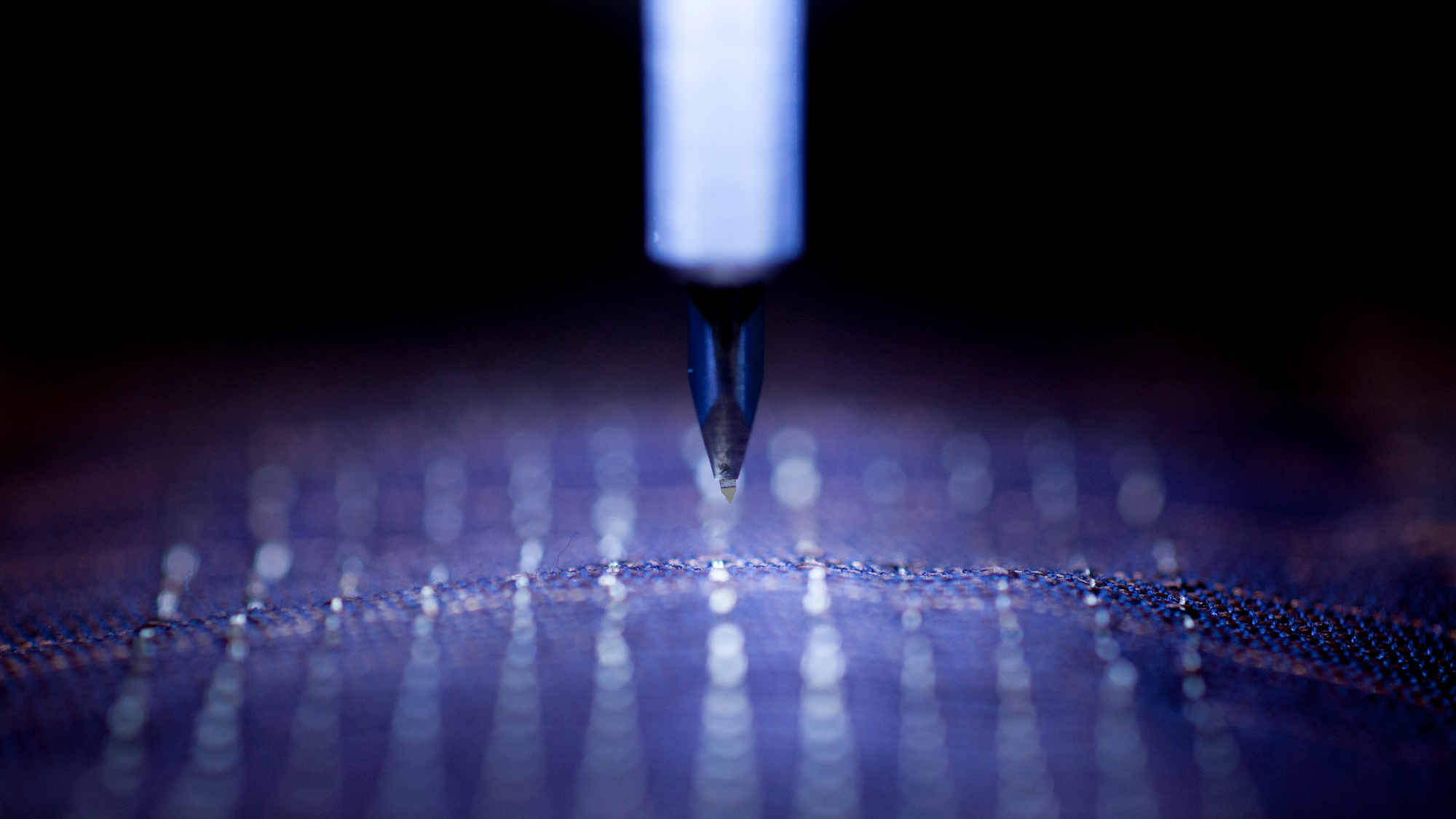 LED lighting integrated into textiles