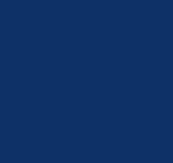 Plain dark blue background with a uniform solid color and no visible objects or patterns.