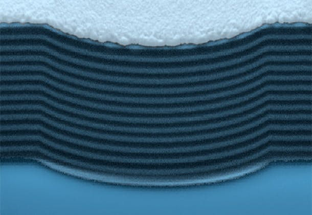 Layers of tantalum pentoxide and silicon dioxide