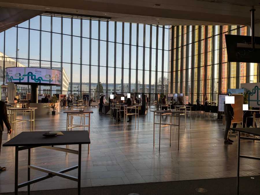 Illustration of the Swiss Convention Center at EPF Lausanne