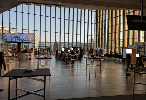 Illustration of the Swiss Convention Center at EPF Lausanne