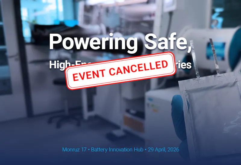 Banner of CSEM Battery Innovation Hub 2026