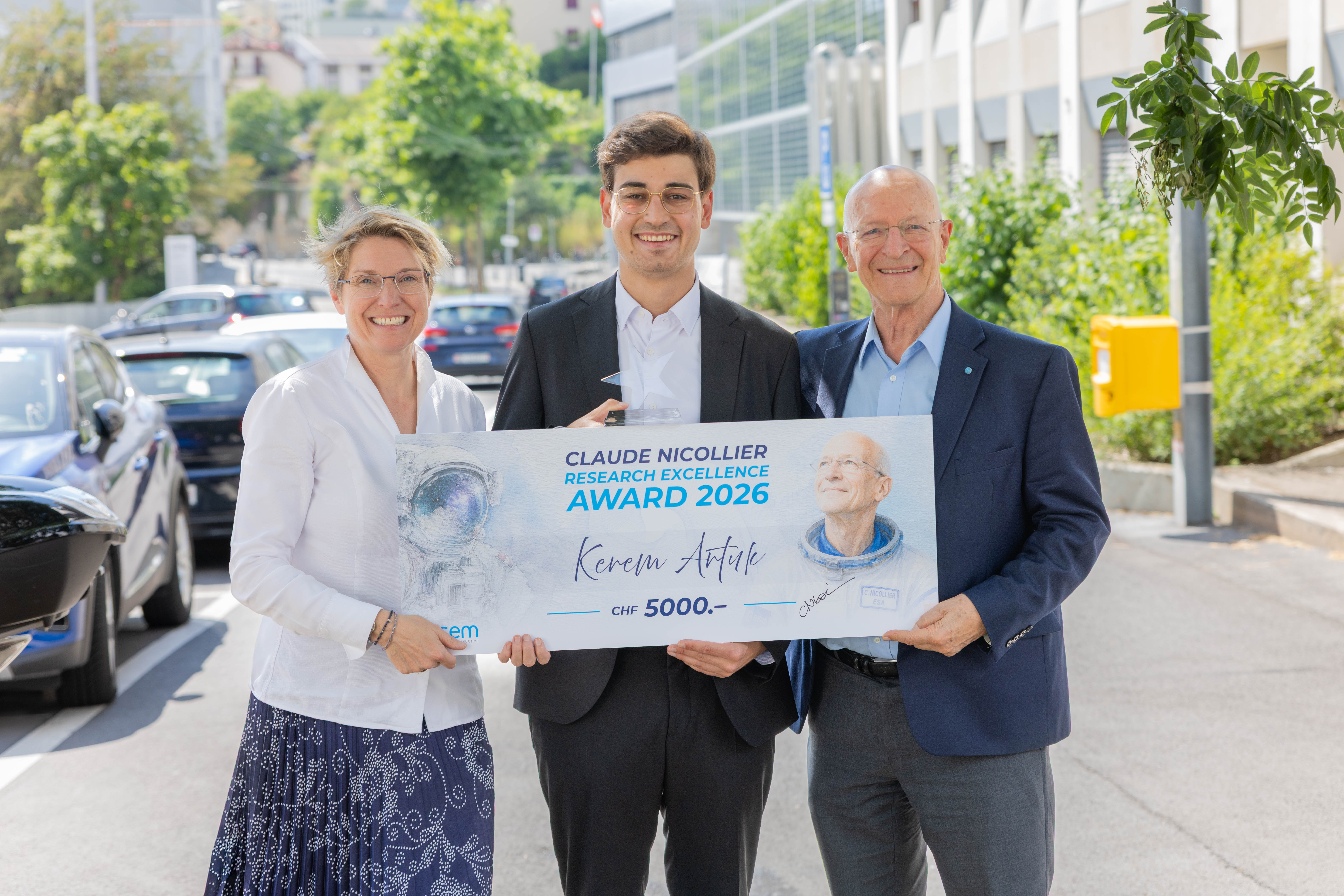 Claude Nicollier Award - Kerem Artuk