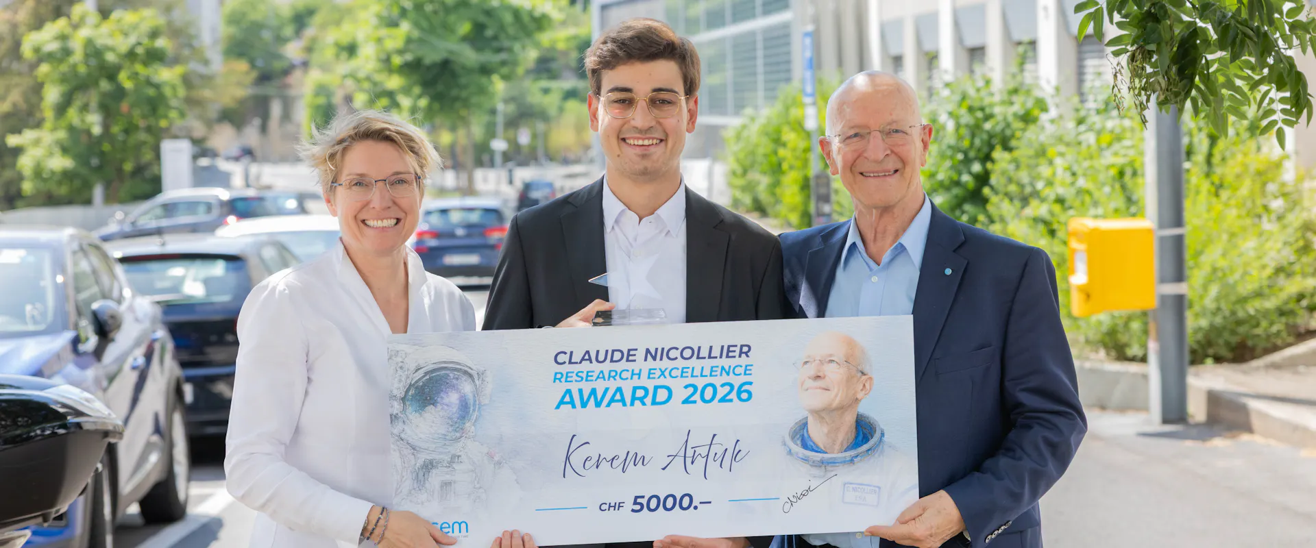 Claude Nicollier Award - Kerem Artuk